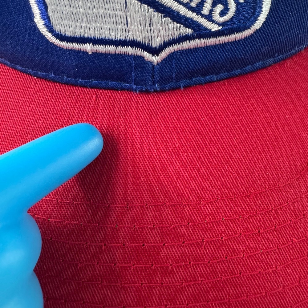 New York Rangers Snapback Hat Mens Blue Baseball Cap Embroidered Sport Logo NHL - Picture 6 of 14